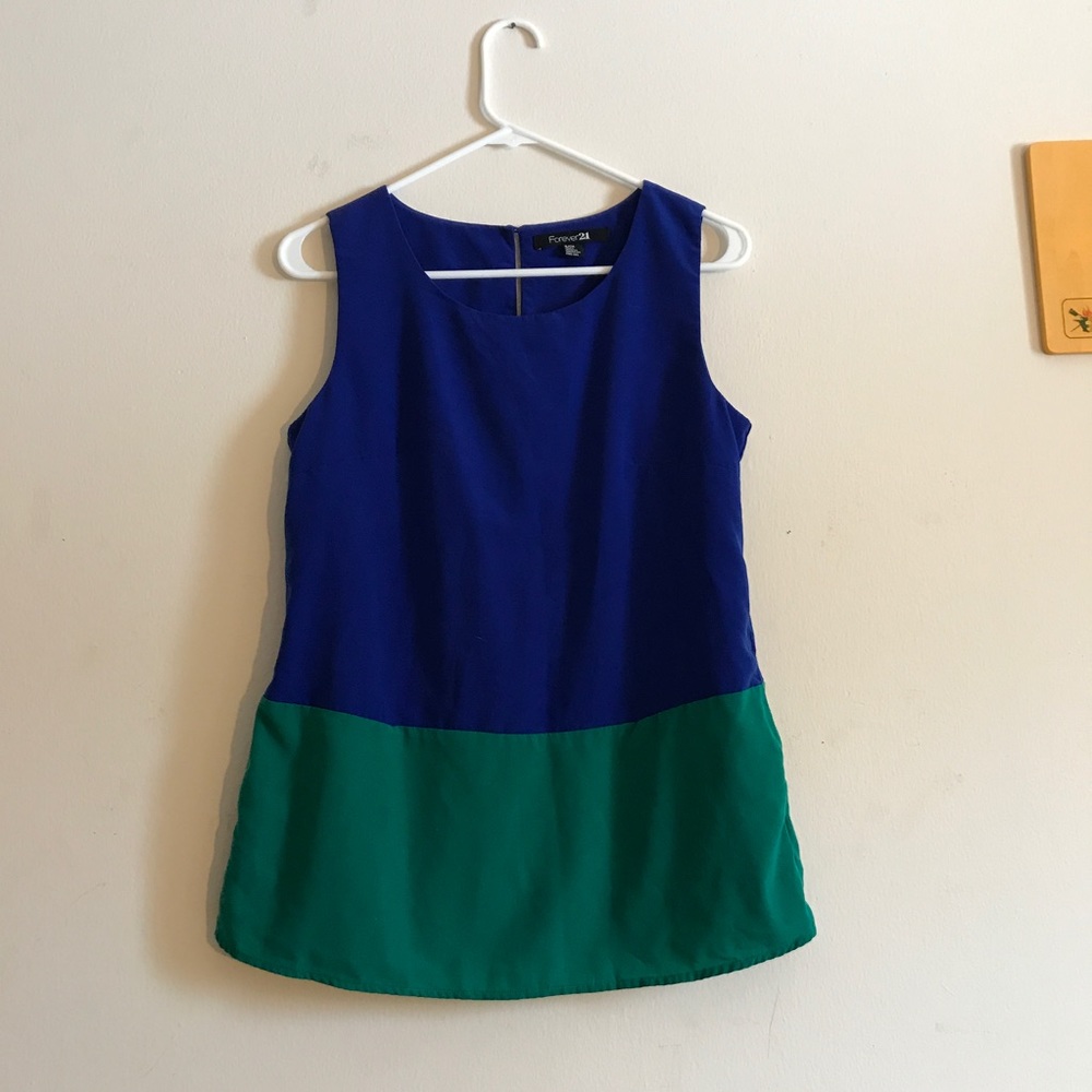 Color blocked dress